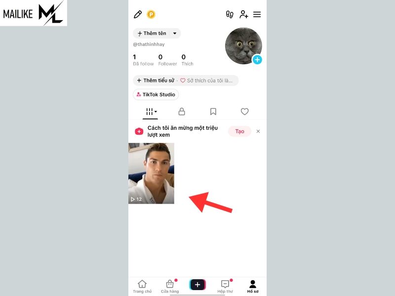 Cách xóa bình luận trên TikTok