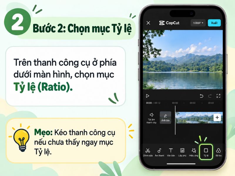 Kích thước video TikTok chuẩn