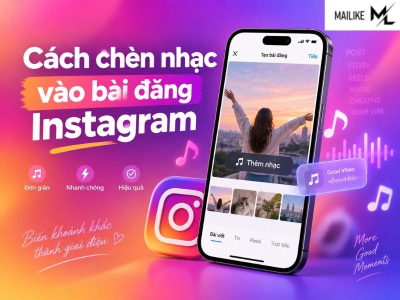 Cách chèn nhạc vào bài đăng Instagram